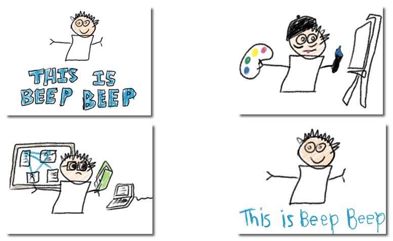 Beep Beep backgrounds